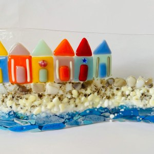 Kit: Beach Huts Panel 10cm x 24cm £24