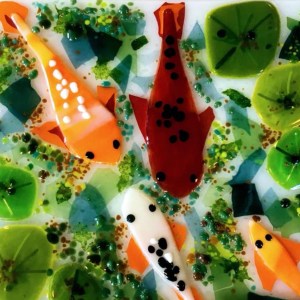 Kit: Fish Panel 17cm x 21cm £34 or £38 in stand