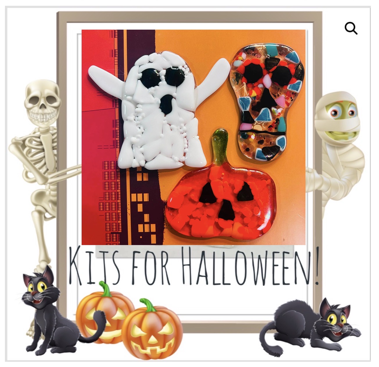 Pre- Order Kit: Halloween: Skull, Pumpkin or Ghost, £8.50 each