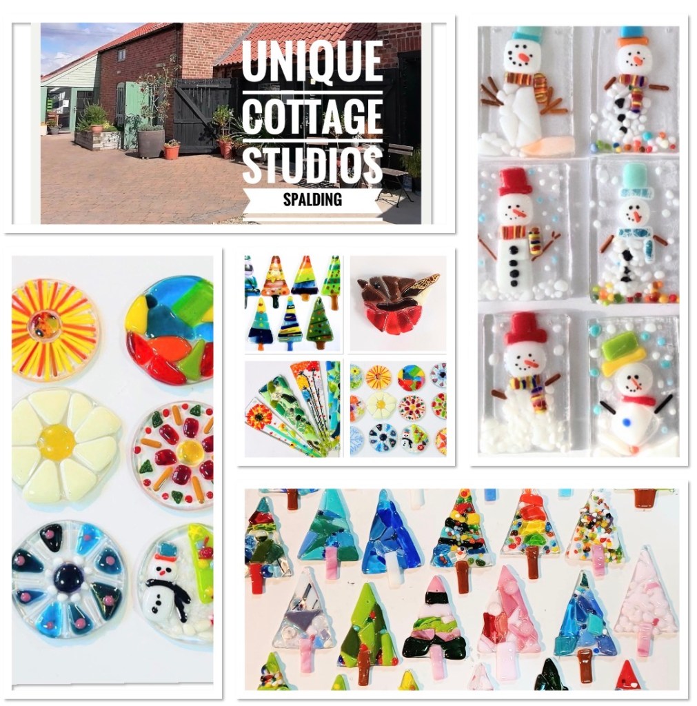 26/11/26 9.30-12 Spalding Festive Fused Glass Trimmings