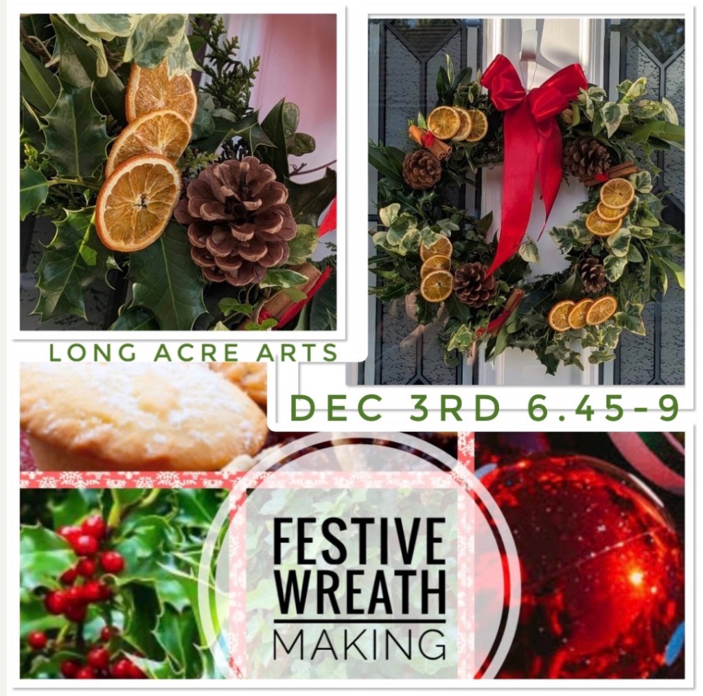 03/12/26 Thursday 6.45-9 Bingham Festive Wreath £42