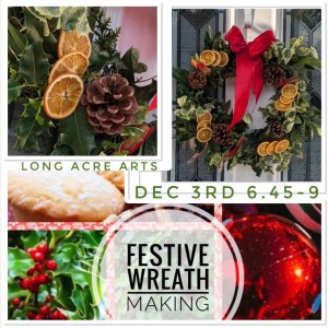 03/12/26 Thursday 6.45-9 Bingham Festive Wreath £42